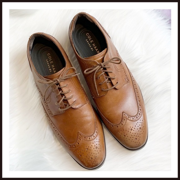 Cole Haan Other - Cole Haan Jefferson Grand WingTip OX II British Tan C23795 Mens’s Size 11.5